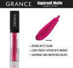GRANCE Camellia shade Smooth Stunning Supersoft Matte Liquid Lip Primer Duo for Long-Lasting Smudge-Proof Matte Finish Lipstick for girls women (Evening Light)