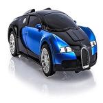 AP KIDS TOYS - Plastic Battery Operated Converting Car to Robot, Robot to Car Automatically, Robot Toy, with Light and Sound for Kids Indoor and Outdoor 3 Year, Pack of 1 (Blue)