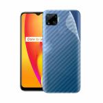 eZell Oppo F17 PRO Back Screen Protector, 3D Back Skin Carbon Fiber Ultra-Thin Protective Film (2 Packs) Transparent Back Cover for Oppo F17 PRO