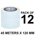 VCR White Duct Tape - 45 Meters in Length 120mm / 5