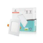 D'Mak Led Conceal Panel Light 4 Watt Square Conceal Ceiling Light | Ceiling Light | Cool White Led Panel Light (Set of 1)
