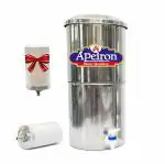 Apeiron purifier Water filter with Candle (16 Liter + 1 Ceramic Candle)
