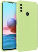 Wellwell Back Cover for SAMSUNG GALAXY A20S ( Green Liquid Silicone ) (Green, Grip Case, Pack of: 1) | Back Cover | Green Mobile Cover | Rubber Mobile Cover