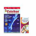 Herbshd HEALTH AIM 50 Capsule & CALCIBAN Syrup 450ml For Calcium Supplement