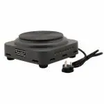 BAJAJ VACCO, HPT-01, 1000W, Radiant Electric Tawa Hot Plate Without Regulator, Black