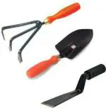 Green India Garden tool Khurpi, Big Trowel and Cultivator Garden Tool Kit