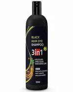 NEXTSET Herbal 3 in 1 Hair Dye Instant Black Hair Shampoo for Women & Men Organic Shampoo 100ml - 1