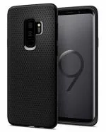 Spigen Liquid Air Matte Black Thermoplastic Polyurethane Back Cover Compatible with Samsung Galaxy S9 Plus, 16.2 x 1.17 x 7.77 cm