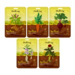 MasKing Jeju Root face sheet mask combo for skin hydrating & calming, women & men, pack of 5