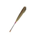 RBH Broom Random Colour Grass, Plastic, Stainless Steel Handle Small Floor Broom With No Dust Long Stick Jhadu For Home(pack of 2)