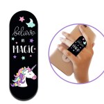 Regor Finger Grip/Selfie Holder & Mobile Stand for iPhones & Android Smartphones (Unicorn)