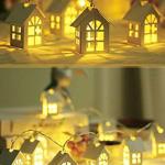 X4Cart House Hut LED String Light 10 LED 3 Meter Arm Hite Fairy String Light
