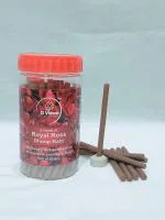 D Viswa Royal Rose Dhoop Stick 3.5 INCH (60 PC) Set of 1 I 100% Charcoal Free & NO Bamboo Used