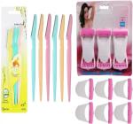 HMG Eyebrow Shaper/Facial Razor for Women (Pack of 6)