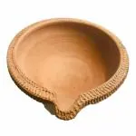 HC THE CRAFTS Handmade Mitti Ke Deepak/Diye/Big Diye/Clay Diye/Diya for Diwali - Set of 1