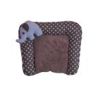 Bacati Elephant Blue Grey Baby Neck Pillow (30 x 25 x 3) cms