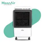 MoonAir Frosty 25 Air Cooler | Hi-Speed Motor & HONEYCOMB Cooling Pad Air Cooler | Grey & White Cooler With 12 