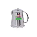 HAZEL Restaurant Stainless Steel Tea Pot Water Kettle Pitcher Coffee Pot with Handle (1050 ml), Silver