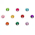 Comet Busters Multicolor Stone Bindi For Women