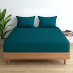 Wakefit Waterproof Bamboo Mattress Protector, Teal-72x36 Inch