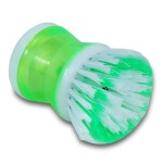 QinPin Ergonomic Soap Dispensing Brush for Bathroom & Kitchen Sink Cleaning Tools, Featuring Durable Bristles and Versatile Design for Home Cleaning Essentials (Pack of 1)