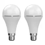 FYBROS 12W Inverter Bulb LED Emergency Bulb For Home, Cool Day Light, Pack of 2