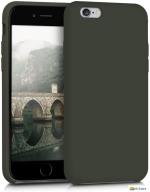 Mcart Dark Olive Silicone Case For Iphone 6, 6S
