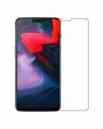 GADGETRONICS Oneplus 6 Transparent Tempered Glass Anti Scratch Screen Protector