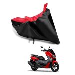 AASHTIK MART New Yamaha Nmax 155 Universal Motorcycle Bike/Scooty Two Wheeler Safety Full Body Cover Yamaha Nmax 155 Red Black Colour KK-585