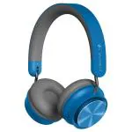 ZEBRONICS Zeb-Bang PRO Bluetooth v5.0 Headphone, 30H Backup, Foldable Design, Call Function, Voice Assistant Feature, Type C Charging, 40mm Driver and AUX (Blue)