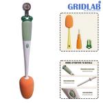 GRIDLAB 3 in 1 Multifunctional Cleaning Brush, Soft Sponge Cup Cleaning Brush with Long Handle Brush