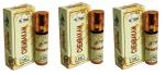 al hiza Chembakam Roll-On Real And Natural Attar Perfume, 6 Ml Each (Pack Of 3)
