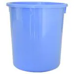 Kuber Industries Plastic Open Plastic Dustbin Without Lid|Trash Bin, Garbage Bin, Waste Bin, 5Ltr. (Blue)-47HH01038