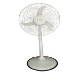 MyChetan Fast Air High Speed 2400 RPM 400 MM Bullet Fan | 100 % Copper Pedestal Fan | Farrata Fan With Adjustable Height with X-Flow Technology (Ivory)
