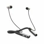 RD M-160 Dual Battery Wireless Neckband, 168 Hours Playtime 84+84 Hours, 13mm Drivers, Type C ASAP Charging, Bluetooth V5.0 Gaming Neckband, ENX Tech, IPX4 Sweat Proof, Black