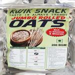 kwik snack JUMBO ROLLED OATS 200 GM POUCH Pouch (200 g)