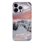 GADGETSWRAP Printed Vinyl Skin Sticker for iPhone 15 Pro - time lapse photography of curved road with vehicles passing