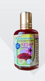 GREEN VALLEY Saffron - 100% Pure Natural Saffron Kesar Extract Premium Quality - Liquid Kesar 25ML Bottle