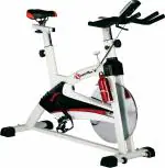 PowerMax BS-2070C Semi Commercial Exercise Spin Bike with 20 kg Flywheel and SPD Racing Pedals