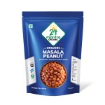 24 Mantra Organic 1.8kg Masala Peanut -150gm - Pack of 12 | Made with Cold Pressed Oil | Handmade | Zero Cholestrol and Fat | Chemical Free & Pesticides Free I