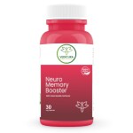 Vedicura Neuro Memory Booster - Brahmi, Shankpushpi & More | Cognitive & Memory Support Supplement | For Mental Clarity & Focus | 30 Capsules