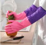 Masox Store Multipurpose & Reusable Rubber Long Elbow Waterproof Kitchen Cleaning_4 Wet and Dry Glove Set PBJ-35