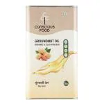 CCC Conscious Food Organic And Cold-Pressed Peanut Oil 5 ltr