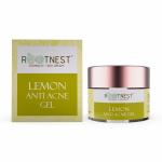 ROOTNEST lemon gel Cream | Energizing Lemon Zest | Zesty & Uplifting Citrus Fragrance | Commonly Used in Aromatherapy for Refreshing Scent & Mood Boost | 50gm
