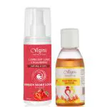 Vigini Intimate Strawberry Sexual Lubricant Personal Lube Water-Based Gel for Long Lasting & Non-Sticky Growth Massage Oil-75ml