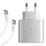 mPix Samsung 45w PD Adapter & Cable Compatible With Samsung Galaxy M53 5G/A31/A32/A12/M12/A11/M11/A13 5G/M02/M62/F62/A50S/M21/M21S/A8 Plus