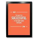 Kagaz Kala - Motivational Posters - Wall Decor Inspirational Posters Decorative Item for Office Home Living Room Bedroom Framed Poster (14)