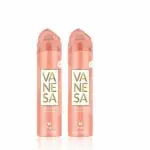 VANESA Tingle Deodorant Body Mist For Women - 150ML Each (Pack of 2) | Mild Fragrance Deo for Women - 0% Alcohol