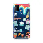Emble Label JOURNEY STICKER Soft Silicone Case For Samsung Galaxy M31 Prime ( TPU | Soft , Samsung Galaxy M31 Prime | Multicolor )