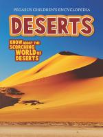 Pegasus Deserts (Geography) Encyclopedia Book for Kids